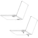 Universal Aluminum Laptop Feet Stands DA161A, Black