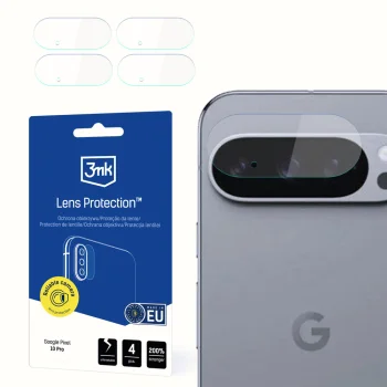 Google Pixel 10 Pro apsauginis kameros stiklas 3MK Lens Protection, 4 vnt.