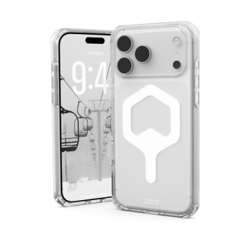 UAG Plyo MagSafe dėklas iPhone 17 Pro Max telefonui, skaidrus / baltas