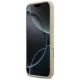 Karl Lagerfeld Silicone MagSafe dėklas, skirtas iPhone 17 Pro Max, rudas
