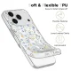 Tech-Protect iPhone 17 Pro Case FlexAir MagSafe, Daisies with Leaves