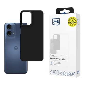 Dėklas 3mk Matt Case skirtas Motorola Moto G24 Power, juodas