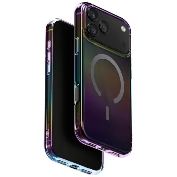 Uniq Iridescia dėklas, skirtas iPhone 17 Pro Max, įvairiaspalvis