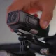 AKEEYO kameros ir Garmin dviračio kompiuterio laikiklis ant vairo - Juodas