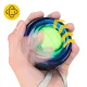 Giroskopinis kamuoliukas 4FIZJO Powerball su skaitikliu, mėlynas / geltonas