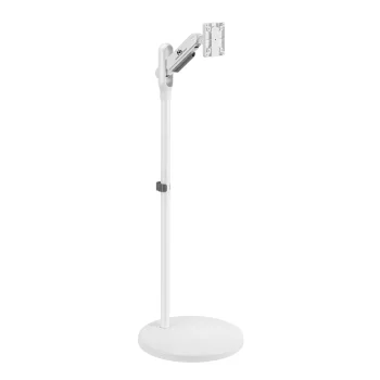 Mobilus grindų stovas monitoriui / TV Maclean MC-970W, 17–35", baltas