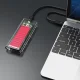 Orico TCM2-C3 M.2 NVMe SSD išorinis dėklas (USB-C, 10 Gb/s), Raudonas