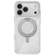 Dėklas Uniq Swivix 360 iPhone 17 Pro Max su stovu, skaidrus