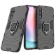 Smūgiams atsparus dėklas Samsung Galaxy A24 4G su žiedu Ring Armor, juodas