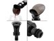 2-in-1 Bottle Pourer and Stopper, Black