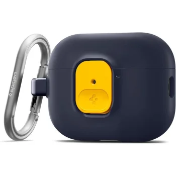Spigen Nano Pop Case for AirPods Pro 3, Navy Blue and Yellow