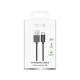Puro USB-A į microUSB laidas 12W 2m PUCM12W2MTBLK, juodas