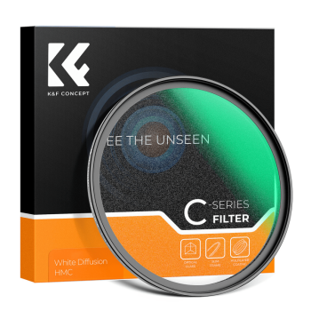 K&F Concept Nano-C HMC White Mist difuzinis filtras, 77mm