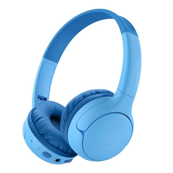 Belkin SoundForm Mini 2 Kids Wireless Headphones Blue AUD012HQBL