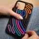 Dėklas DIY Snake telefonui iPhone 17 6.3\", juodas