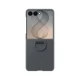 Samsung Galaxy Z Flip 8 silikoninis dėklas Silicone Ring Magnet Cover, juodas