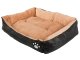 Soft Pet Bed for Small Dogs and Cats S, 50x40 cm, Black