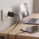 Tech-Protect NCA100W-GaN 100W sieninis įkroviklis (2x USB-C, 1x USB-A)