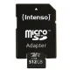 Atminties kortelė Intenso microSDXC 512GB Class 10 UHS-I Premium su adapteriu