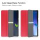 Lenovo Tab M10 (3rd Gen) (TB-328FU) trifold atverčiamasis dėklas, raudonas