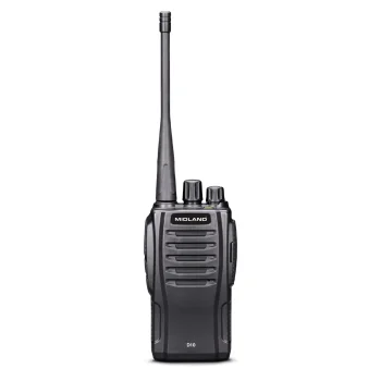 Midland D10 Skaitmeninė DMR446 Radijo Stotelė Juoda