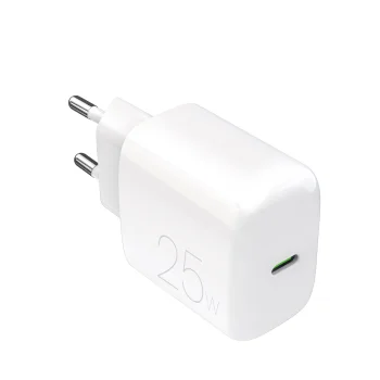 Įkroviklis Puro Daily Prolite 25W USB-C Power Delivery, baltas
