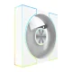 Korpuso ventiliatorius Darkflash DM8 LINE White, 4-pin PWM ARGB, baltas