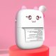 HURC9 mini terminis spausdintuvas su Bluetooth Mini Kitty, rožinis