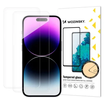 Wozinsky apsauginis stiklas iPhone 17 / 16 Pro (2 vnt.)