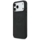 Mercedes dėklas iPhone 17 Pro Max telefonui Leather Vintage Logo MagSafe, juodas
