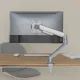 Hismart vieno monitoriaus laikiklis 17-32\" 9kg, sidabrinis (146373)
