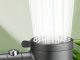 Black Shower Head with 5 Functions and Water Saving Button