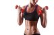 Viniliniai metaliniai hanteliai 4Fizjo Fitness, 2 x 0,5 kg, rožiniai