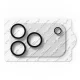Apsauginis stiklas kamerai Ringke Camera Full Cover, iPhone 17 Pro, 2 vnt. - Juodas