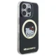 Hello Kitty dėklas iPhone 16 Pro telefonui IML Sweet Kitty MagSafe, juodas