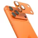 Spigen Optik Pro XL kameras apsauginis stiklas iPhone 17 Pro Max, oranžinis