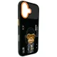 „Nimmy Cool&Cute 2.0 Gorilla“ dėklas, skirtas „iPhone 17“, juodas