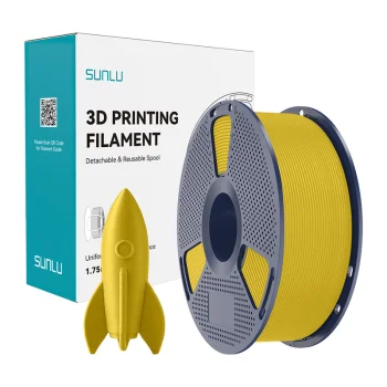 Sunlu PLA High-Speed 3D spausdintuvo plastikas, geltonas (PLA H-S Y)