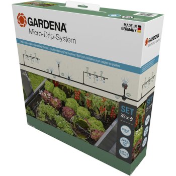 Gardena Micro-Drip-System rinkinys pakeltoms lysvėms, 35 augalams (13455-20)