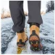 MOUNTAIN GOAT Ice Snow Traction Cleats Crampons Anti-Slip Snow Shoes Cleats for Men Women Hiking, Size M (37-40)