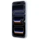 Karl Lagerfeld Ring Stand 360 Karl & Choupette Heads Pin MagSafe dėklas iPhone 18 Pro / 17 Pro, pilkas