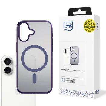 3Mk Protection Frosty MagCase dėklas iPhone 17, violetinis