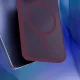 3mk Smoke MagCase dėklas telefonui iPhone 18 Pro Max / 17 Pro Max su MagSafe, bordo