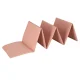 Foldable Yoga Fitness Exercise Mat with Carrying Bag, 183x61x0,4 cm, Pink