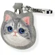 Nimmy New Big Eyed Pet 2.0 Cat sekiklio dėklas, pilkas