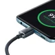 Baseus Crystal Shine USB Type C to USB Type C Data Charging Cable 100W, 2m, Black
