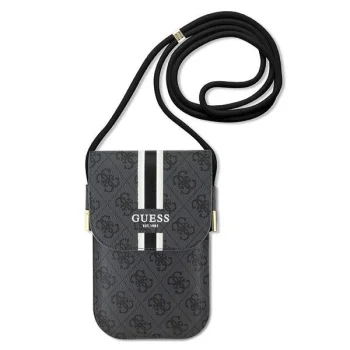 Guess Laptop Backpack Bag Handbag, Black Stripes