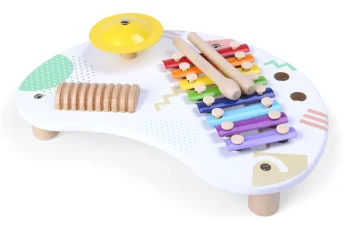 Medinis muzikinis staliukas vaikams Ecotoys 3655 (18m+)