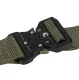 Tactical Webbing Belt with Quick Release Buckle, Camo