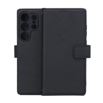 Atverčiamas dėklas TFO Smart Triangle telefonui Samsung Galaxy S26 Ultra, juodas